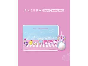 Razer Chroma HelloKitty I SANRIO Pink Exclusive Mouse Wired Mouse and Pad Combo for Gaming and Office