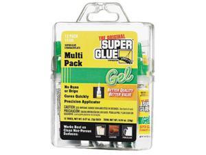 SUPER GLUE 15185 Instant Adhesive,2g Tube, Clear, PK12
