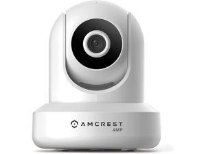 Amcrest 4MP UltraHD Indoor WiFi Camera, Security IP Camera with Pan/Tilt, Two-Way Audio, Night Vision, Remote Viewing, 2.4ghz, 4-Megapixel @30FPS.