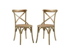 Ergode Gear Dining Side Chair Set of 2 - Natural