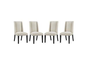 Ergode Baron Dining Chair Fabric Set of 4 - Beige