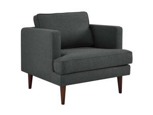 Ergode Agile Upholstered Fabric Armchair - Gray