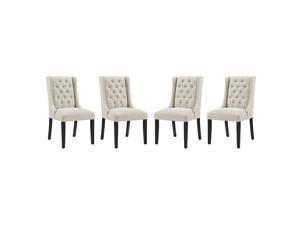Ergode Baronet Dining Chair Fabric Set of 4 - Beige