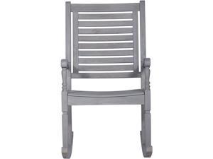 Patio Wood Rocking Chair - Gray Wash( Pack of 2 )