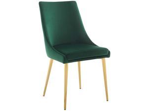Isle Modway Accent Performance Velvet Dining Chair - Green