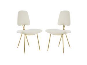 Ponder Dining Side Chair Set of 2 - Ivory