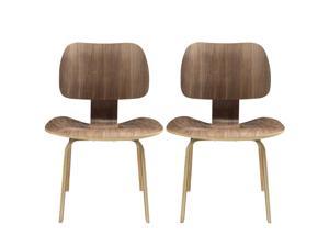 Fathom Dining Chairs Set of 2 - Walnut