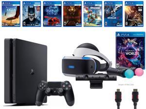 PlayStation VR Launch Bundle 9 Items: VR Launch Bundle, PlayStation 4 1TB, 7 VR Game Disc Rush of Blood, Valkyrie, Battlezone, Batman: Arkham VR, DriveClub, Combat League, Eagle Flight PlayStation VR Launch Bundle 9 Items: VR Launch Bundle, PlayStation 4 1TB, 7 VR Game Disc Rush of Blood, Valkyrie, Battlezone, Batman: Arkham VR, DriveClub, Combat League, Eagle Flight