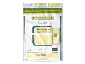 SafeLOK Series D Deposit Bags 12 x 16 White 100/Pack 585094
