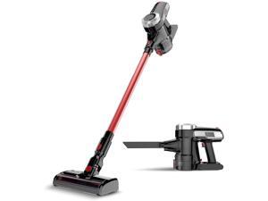 Comfyer Cordless Vacuum Cleaner, 20Kpa Powerful Suction, 350W Brushless Motor, 4 in 1 Handheld Vacuum for Hardwood Floors Carpet Car Pet Hair, Lightweight Stick Vacuum with HEPA Filter & Dual Dust Bin