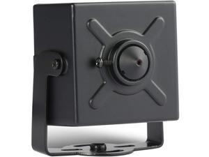 Revotech Mini Security POE IP Camera, HD 3MP Small Indoor Camera 3.7 mm Pinhole P2P Remote View H.265 CCTV Video Camera(I706-2-P Black)