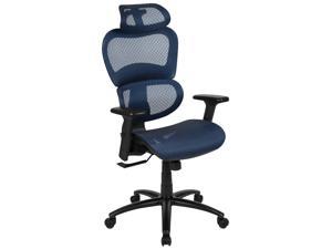 Flash Furniture Ergonomic Mesh Office Chair Blue (HLC1388F1KBL)