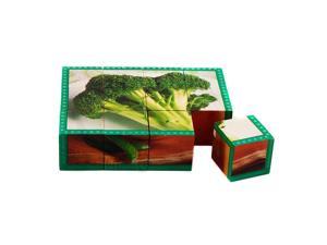 Stages Learning Materials Vegetables Cube Puzzle 402