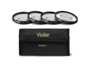 Vivitar CL-62 Filter Kits 62mm Close-Up Macro Filter Set with Case