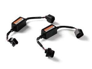 Vouke H8 H11 H9 H16 LED Headlight Canbus Wiring Kit,Error Free Anti Flicker Resistor Canceler Decoder,PlugNPlay Pack of 2