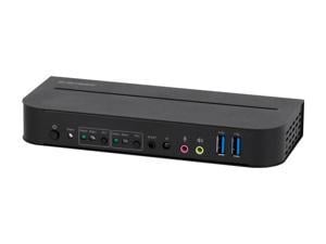 Monoprice Blackbird 4K HDMI 2.0 and USB 3.0 2x1 KVM Switch, 4K@60Hz, HDR, YCbCr 4:4:4, HDCP 2.2, Share 2 Computers with 1 Keyboard Mouse Monitor.