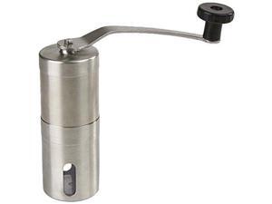 Mind Reader Manual Coffee Grinder, Conical Burr Mill, Brushed Stainless Steel Mind Reader Manual Coffee Grinder, Conical Burr Mill, Brushed Stainless Steel