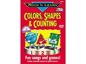 ROCK N LEARN RL-944 COLORS SHAPES & COUNTING DVD