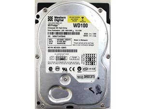 Western Digital 10 GB Internal 3.5/" IDE Desktop Hard Drive WD100EB-00BHF0