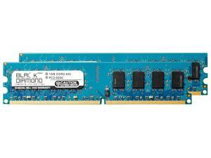 2x1GB DDR2-400, PC2-3200 2GB RAM Memory Upgrade for the Dell Dimension 8400