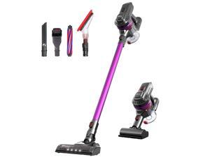 Dibea E19Pro Lightweight Vacuum Cleaner Cordless 17Kpa Powerful Suction Bagless Rechargeable 2 in 1 Handheld Car Vacuum with Motorized Brush, Purple Dibea E19Pro Lightweight Vacuum Cleaner Cordless 17Kpa Powerful Suction Bagless Rechargeable 2 in 1 Handheld Car Vacuum with Motorized Brush, Purple