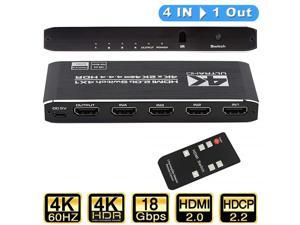 AUBEAMTO HDMI 2.1 Switch 8K Bi-Directional HDMI Switcher 2 in 1 Out HDMI  Splitter 1 in 2 Out Supports 4K@120Hz 8K@60Hz 48Gbps,HDCP 2.3,ARC,VRR for