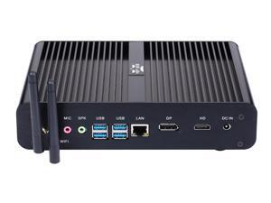 Partaker Fanless Mini PC, Desktop Computer, Intel Core i7 1255U 12th Gen 10 Cores CPU, 8G ...