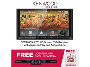 Kenwood Excelon DDX9905S 6.75" HD DVD Receiver with Apple CarPlay and Android Auto & Free License Plate Camera Kenwood Excelon DDX9905S 6.75" HD DVD Receiver with Apple CarPlay and Android Auto & Free License Plate Camera