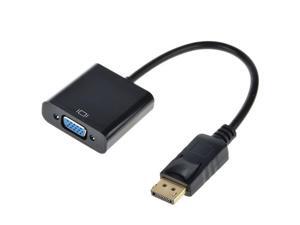 まとめ）GOPPA DisplayPort-VGA変換アダプタ GP-DPV15H／K〔×3セット