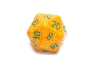 Jumbo d20 Counter - Speckled 34mm Dice: Lotus