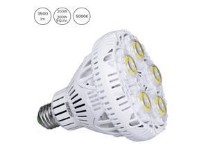 SANSI 30W LED Light Bulb, 250-300W Equiv, 5000K Daylight, 4000lm Super Bright Bulb, Non-Dimmable, CRI80, E26 Base, BR30 Floodlight for Warehouse Garage Church Supermarket Restaurant Logistic Center