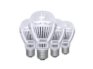 SANSI 16W (150 Watt Equivalent) LED Light Bulbs, 5000K Daylight LED, A19 LED Bulbs, 2000LM LED, E26 Base, Non-Dimmable, 4-Pack