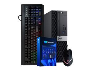 Computadora de escritorio Dell OptiPlex 5060 con Windows 11 | Intel Core i5-8500 de seis núcleos (Turbo de 4.3GHz) | 16GB de RAM DDR4 | SSD de 500GB + HDD de 1TB | WiFi + Bluetooth | Mouse y teclado RGB