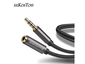 1Pcs Audio Cable Jack 3.5mm Male to Female Earphone Extension Cable 3.5mm Headphone Splitter Adapter for iphone Laptop