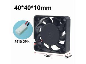 12V 4010mm DC Blower Fan 2-Pin Low Noise for 3D Printer Accessories Kit 40mm LJ