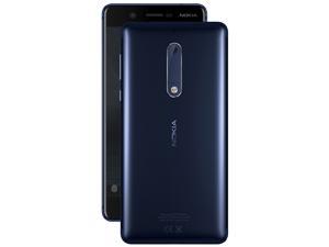 Nokia 5 16GB (No CDMA, GSM only) Factory Unlocked 4G/LTE Smartphone - Tempered Blue