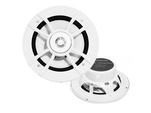 2) New Kenwood KFC-1633MRW 6.5" 100W 2 Way Marine/Boat Audio Speakers KFC1633MR 2) New Kenwood KFC-1633MRW 6.5" 100W 2 Way Marine/Boat Audio Speakers KFC1633MR