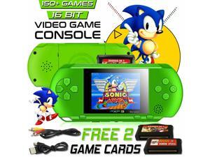 16 Bit Handheld Portable Video Game PXP 3 Console 150 Retro Games DS Megadrive 16 Bit Handheld Portable Video Game PXP 3 Console 150 Retro Games DS Megadrive