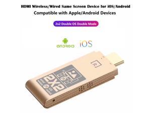 WiFi HDMI Dongle for Apple Android Mobile Phone, 2.4GHz Wireless Same Screen Device for Android or iOS with HDMI. WiFi HDMI Dongle for Apple Android Mobile Phone, 2.4GHz Wireless Same Screen Device for Android or iOS with HDMI.