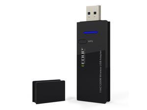 1200Mbps USB WiFi Adapter,Wireless Adapter Daul Band 2.4GHz//5.8G Adapter for PC