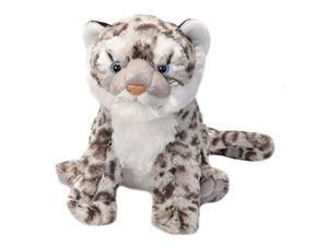 Wild Republic Snow Leopard cub Plush, Stuffed Animal, Plush Toy, gifts for Kids, cuddlekins 12'