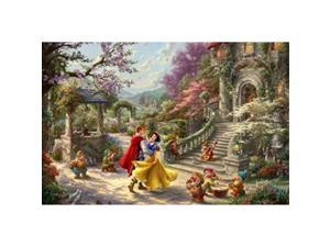 Snow White Dancing In The Sunlight Disney Thomas Kinkade 750 Piece Puzzle