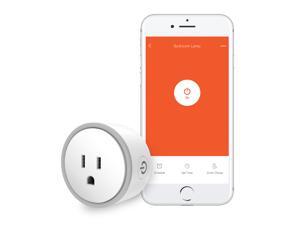 Elf Smart Plug by Eques - No Hub Required - Control Your Home from Anywhere - Compatible with Alexa & Google Home - WiFi App Enabled - UL FCC Certified - Fireproof Material