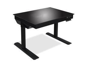 LIAN LI DK-04 GX Black Aluminum / Steel Desk Computer Case 2 x ATX PSU (Optional) Power Supply