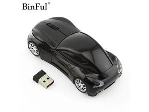 Wireless optical mouse sports car suv 2.4 ghz for macbook pro