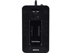 CyberPower ST900U Standby UPS System, 900 VA / 500 Watts, 12 Outlets, 2 USB Charging Ports, Compact