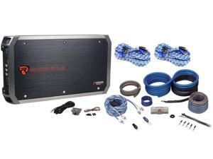 Rockville RXH-F5 1600W RMS 5 Channel Car Amplifier + Amp Kit+ 2 Free RCA Cables Rockville RXH-F5 1600W RMS 5 Channel Car Amplifier + Amp Kit+ 2 Free RCA Cables