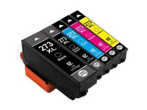 5P For 273 273XL Black Color Ink Cartridges