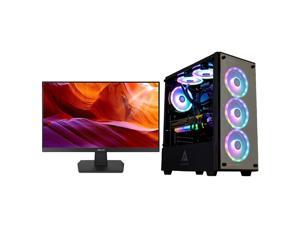 Cobratype Parias Gaming Desktop PC - Intel i9-10900F, RTX 3090, 32GB DDR4, 2TB NVMe, Windows 10 Pro - Monitor Bundle: Free Gaming Monitor Included While Supplies Last