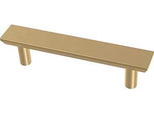 franklin brass bayview brass simple chamfered pull, cabinet handles and drawer pulls for kitchen cabinets and dresser drawers,